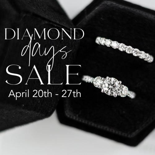 Starting TODAY - the Diamond Days Sale is ON!

Now...