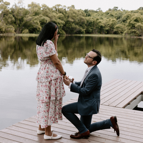 A beautiful day to get engaged!