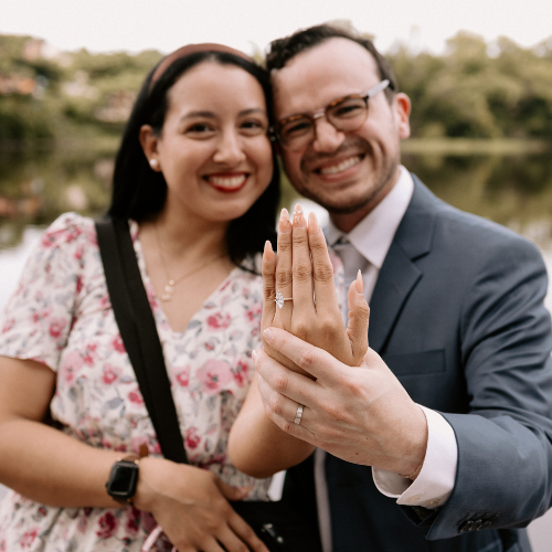A beautiful day to get engaged!