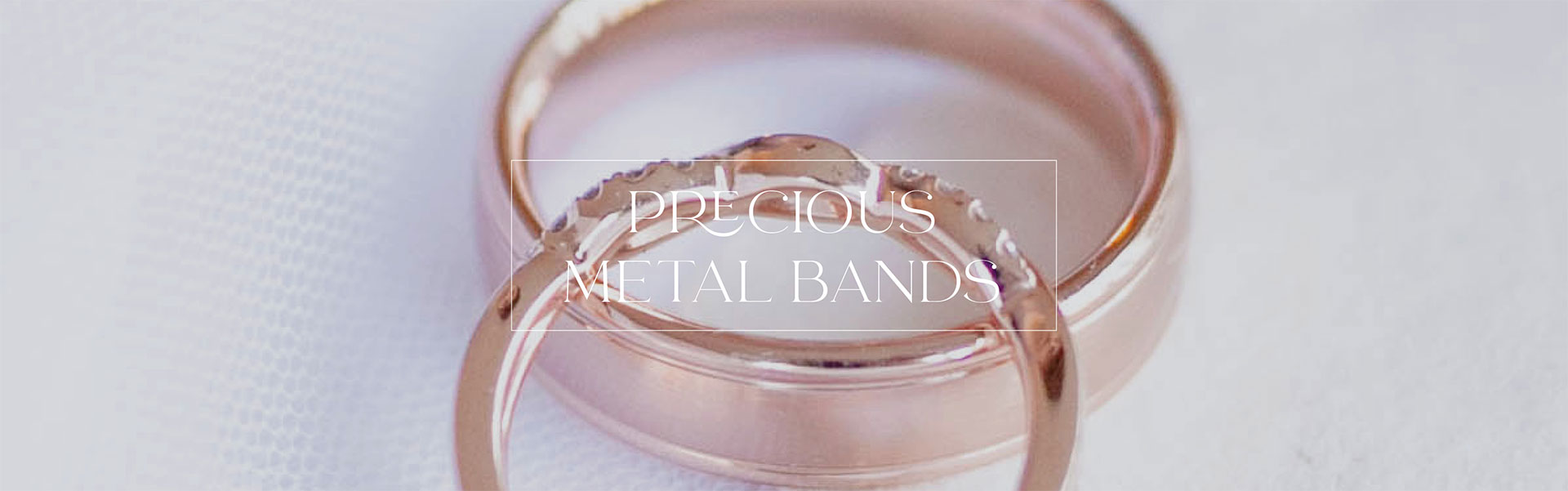 Precious Metal Wedding Bands