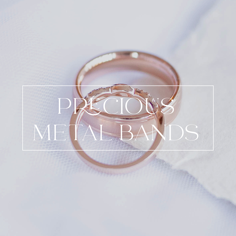 Precious Metal Wedding Bands