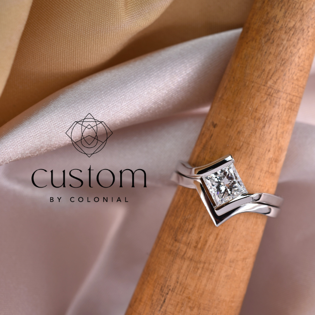 A Custom Band for a Custom Engagement Ring