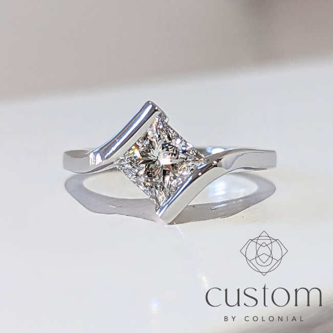 Custom Diamond Engagement Ring