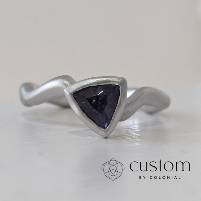 Free-form Engagement Ring