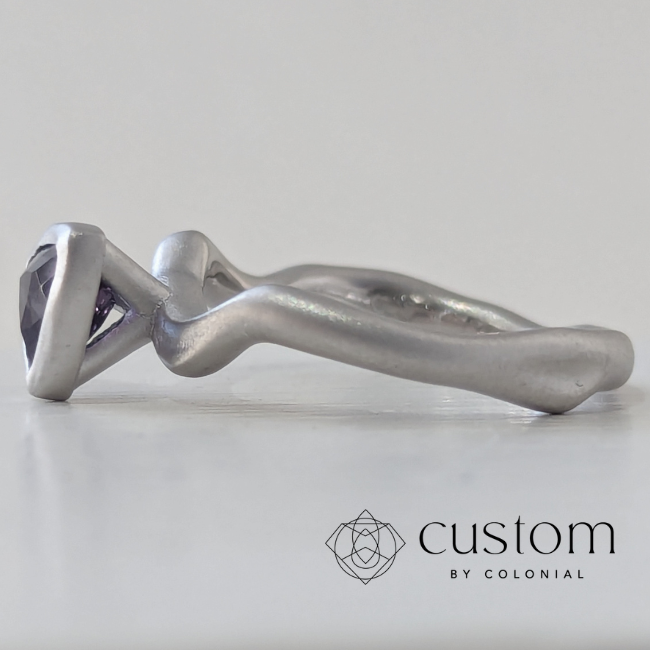 Free-form Engagement Ring