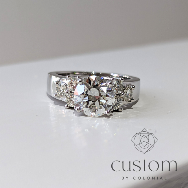 Custom Engagement Setting, Inspired by her Mom