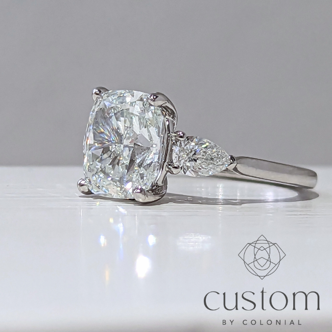 Custom: Diamond Engagement Ring