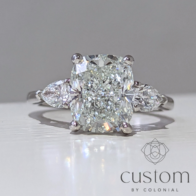 Custom: Diamond Engagement Ring