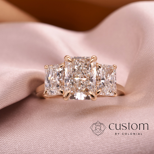 Three Stone & Extra Sparkly