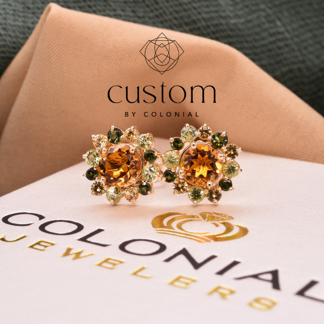 Custom Gemstone Earrings