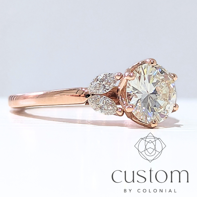 Rose Gold Engagement Ring