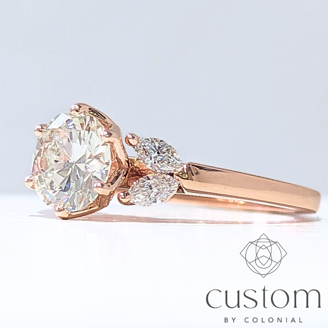 Rose Gold Engagement Ring