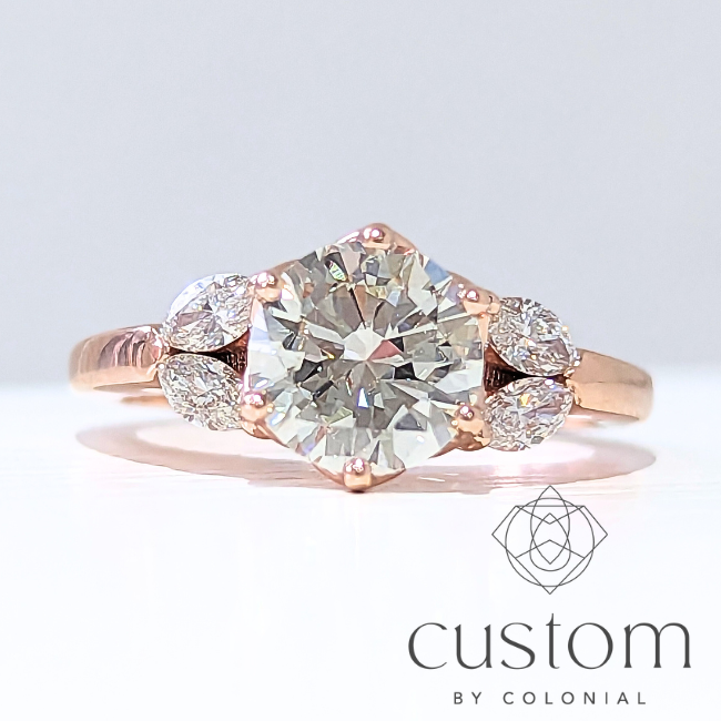 Rose Gold Engagement Ring