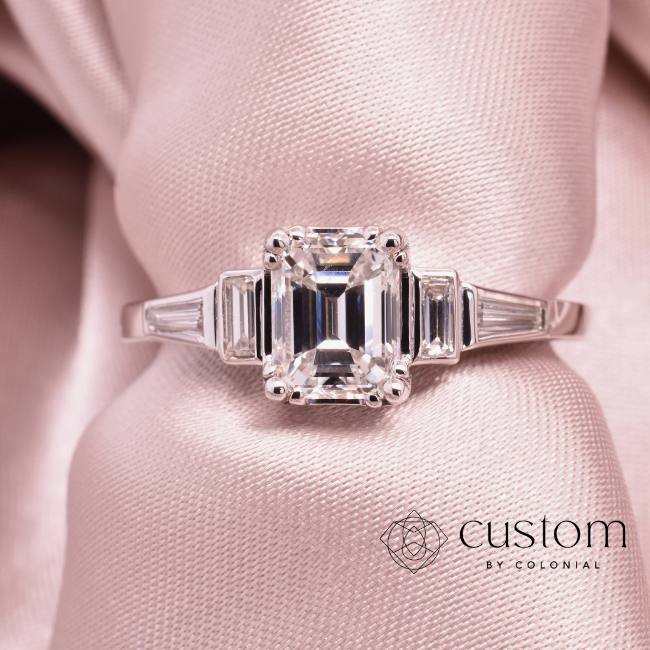 Custom Diamond Engagement Ring
