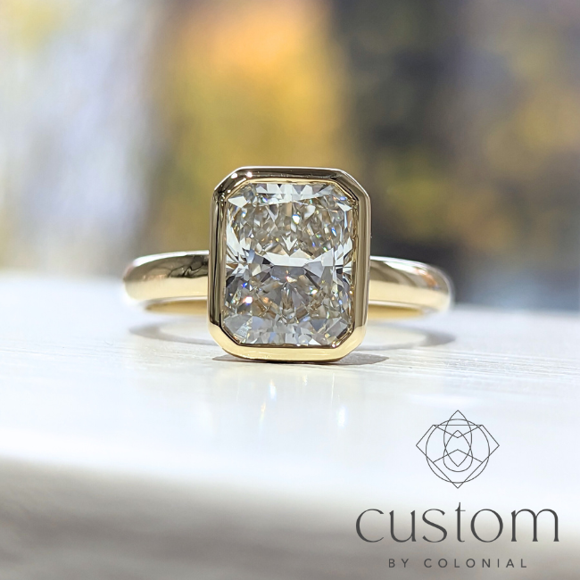 Custom: Diamond Engagement Ring