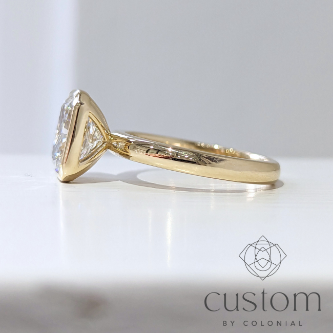 Custom: Diamond Engagement Ring