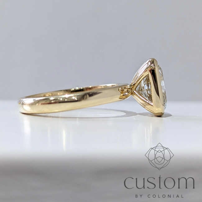 Custom: Diamond Engagement Ring